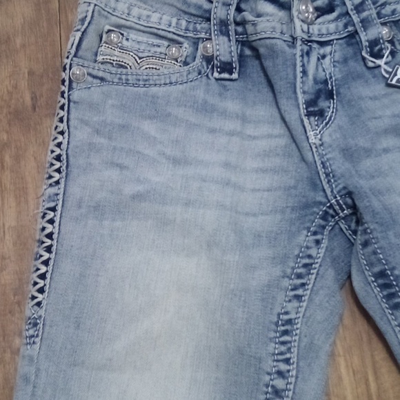 Rock Revival Women's 26 Ankle Skinny Jen Embellished Embroidered - Picture 6 of 13